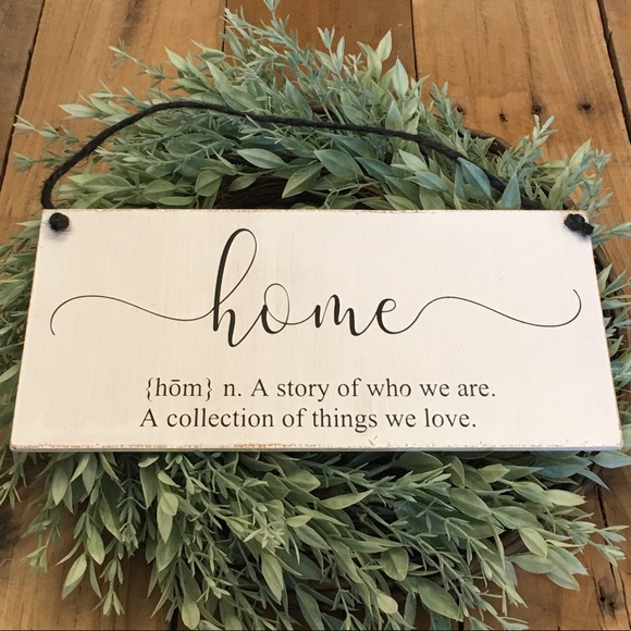 summers at stella’s Other - 🛒2/$30!🛒 Home - Wood Painted Sign